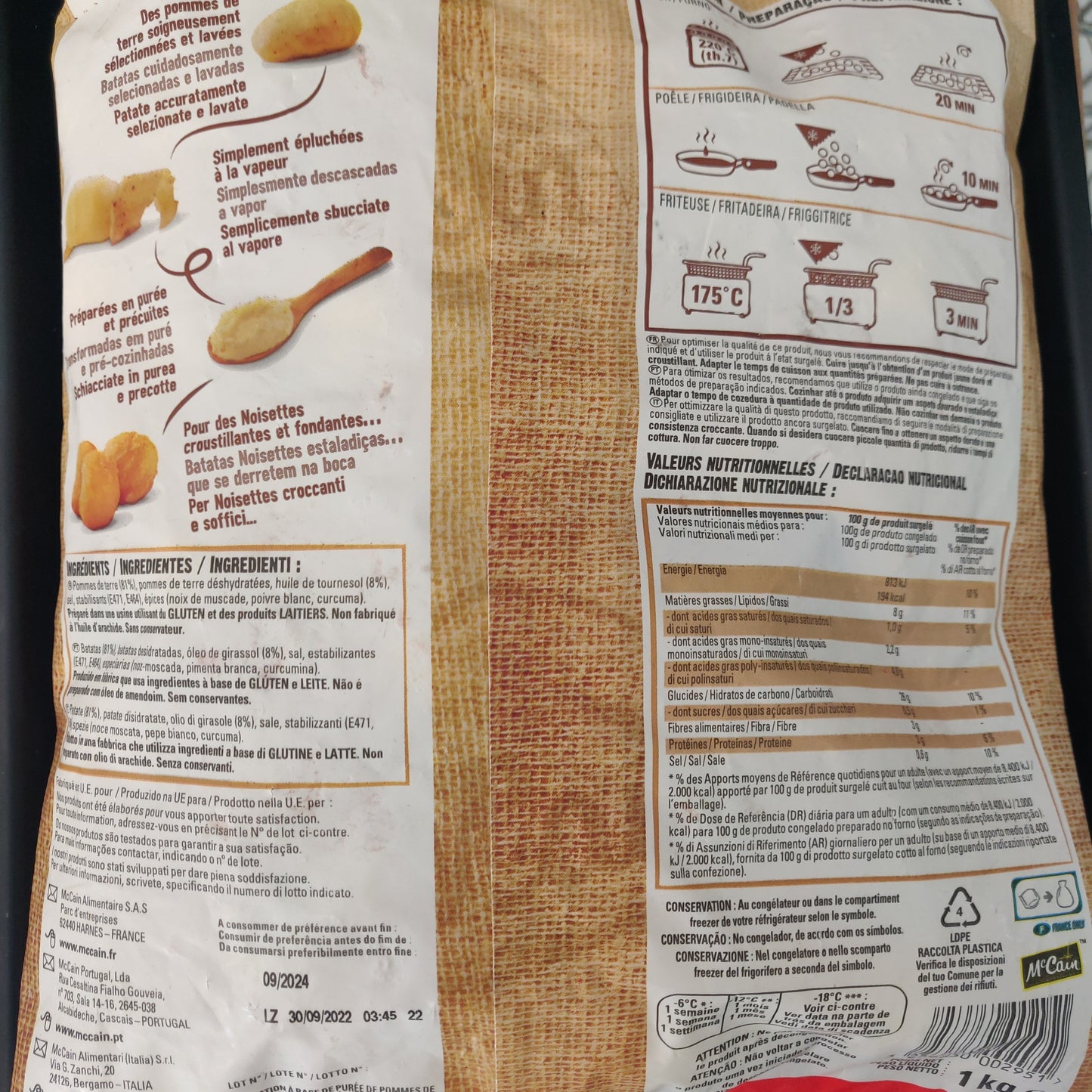 La Noisette McCain 1Kg
