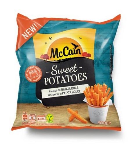 MCCAIN SWEET POT FRIES 500 GRMS