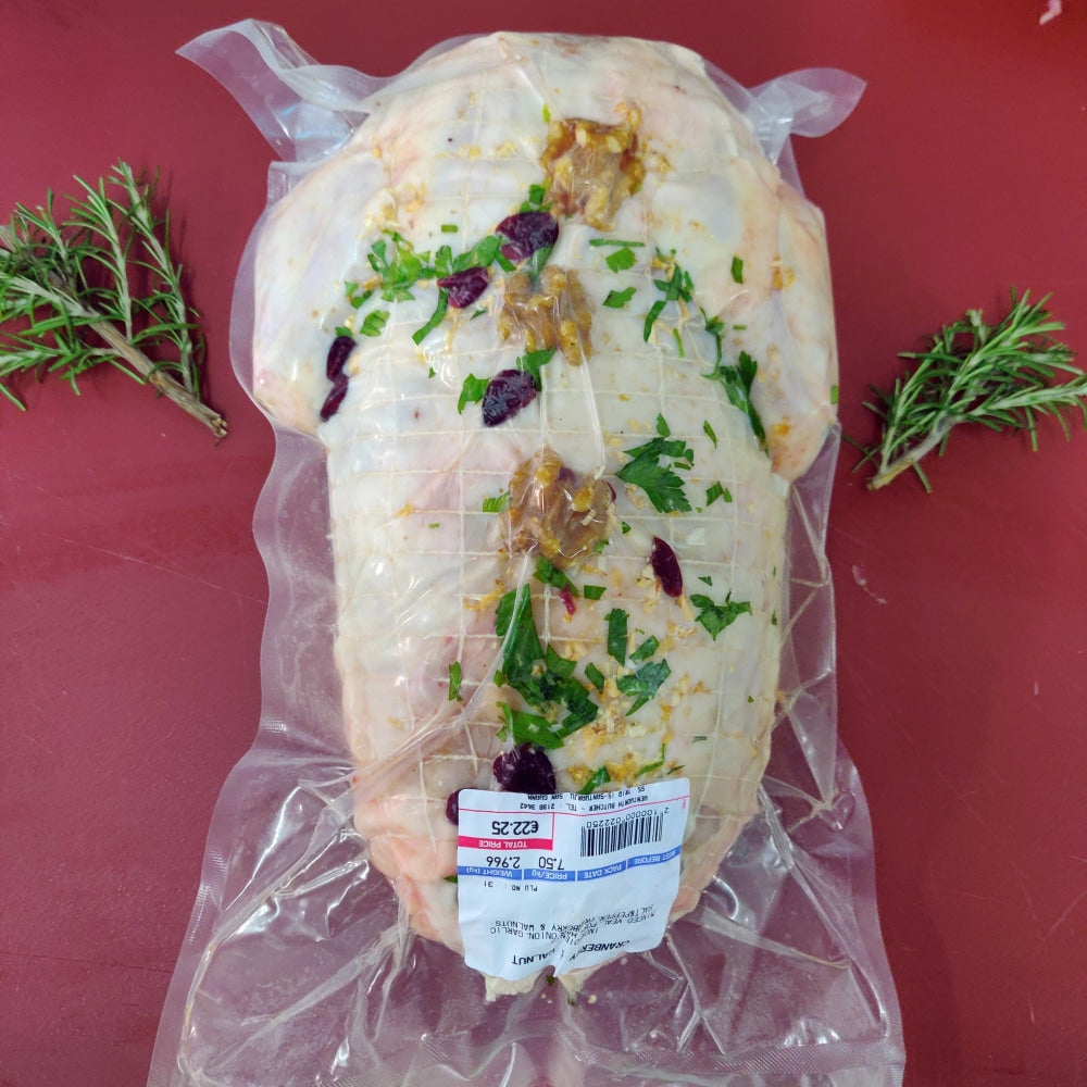 Boneless Stuffed Capon