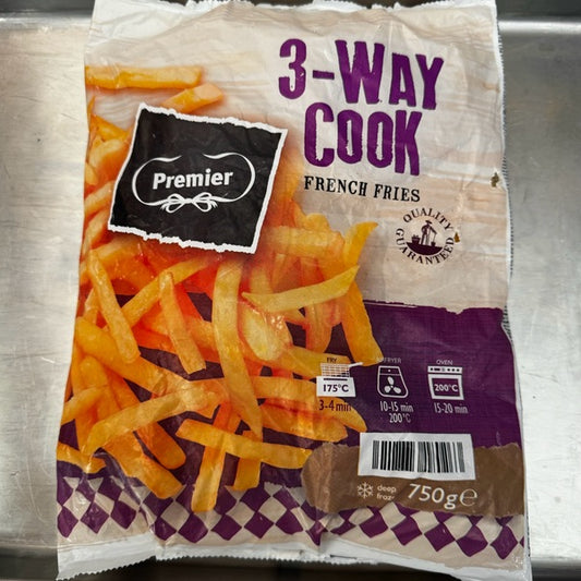 Premier 3-Way Cook French Fries 750g