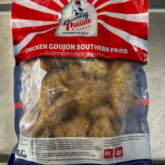 Chicken Goujon Southern Fried 1Kg