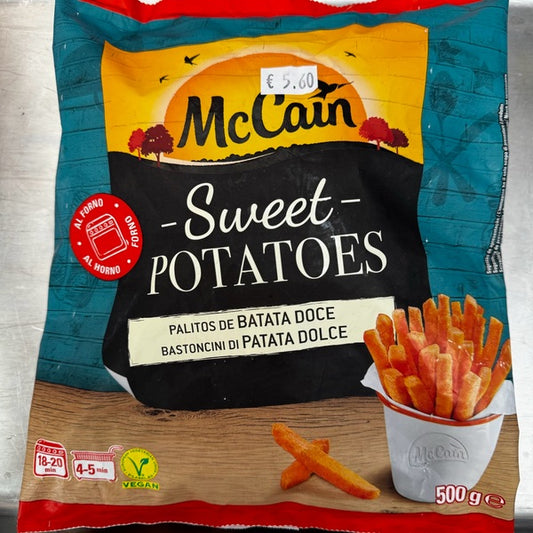 McCain Sweet Potatoes Fries 500g