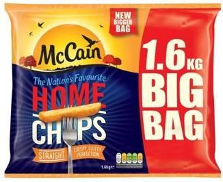 MCCAIN HOME CHIPS S/C 1.6KG